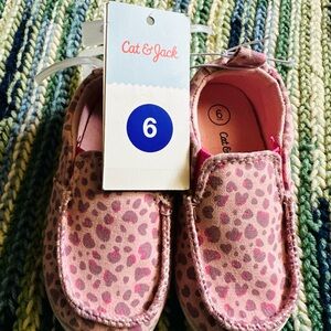 Cat & Jack Pink Moccasin Slip-On Shoes